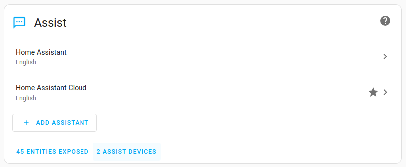 Select the KS Assistant Cloud voice assistant
