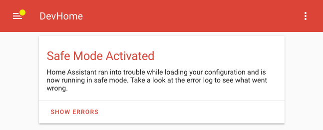 Screenshot of KS Assistant running in Safe Mode