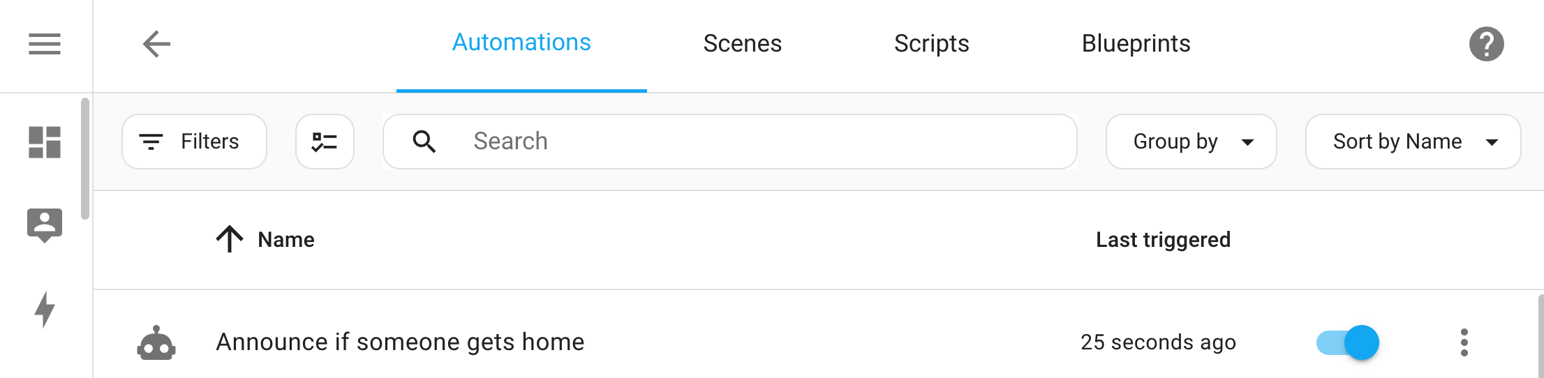 Screenshots showing the new toolbar that is now on every table in KS Assistant.